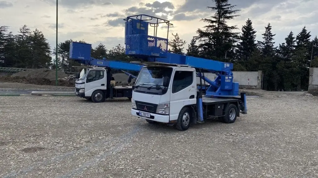 ამწე კალათა გამოძახებით საქართველო