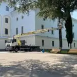 მაკრატელა ამწე ამწე კალათა 20 მეტრი