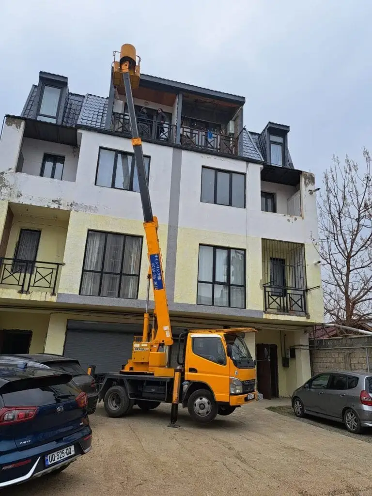 ამწე კალათა ფასი