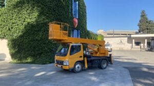 ამწე კალათა გამოძახებით