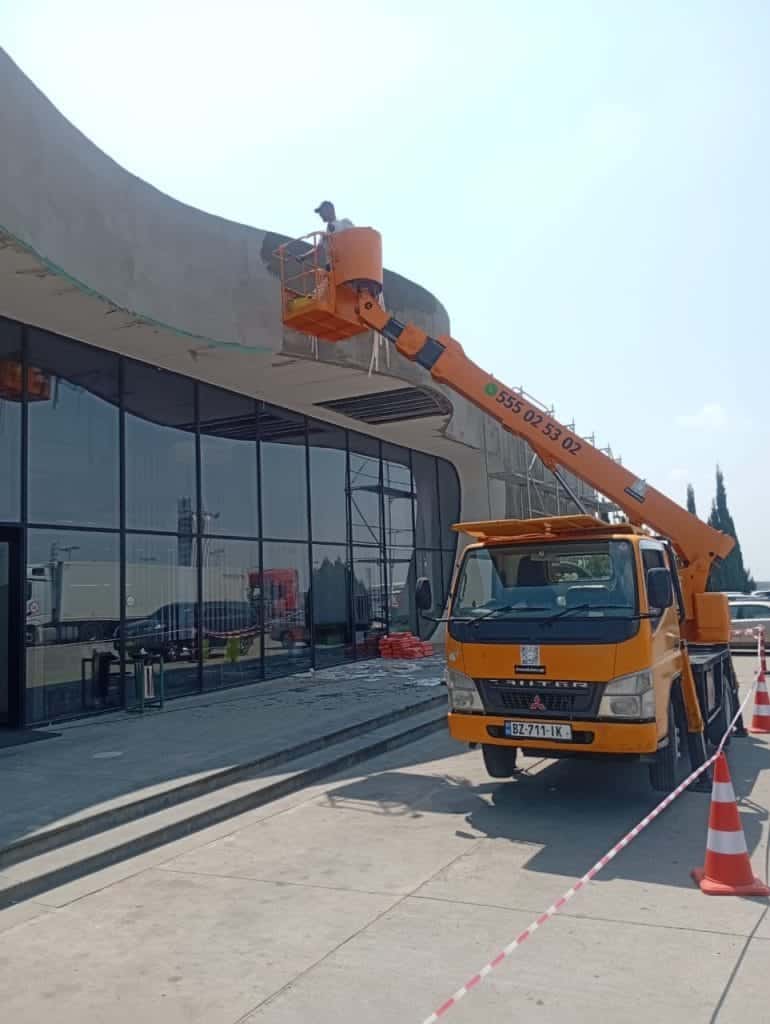 ამწე კალათა ქირავდება თბილისი და რეგიონები