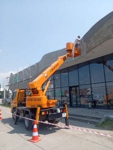 კონტაქტი 1 კონტაქტი ამწე კალათა