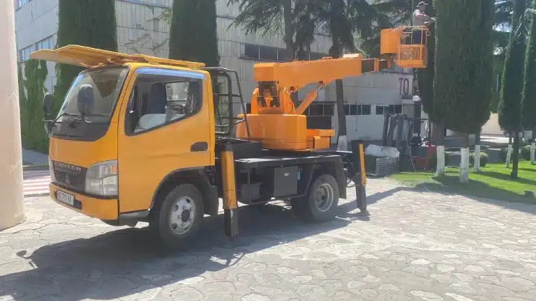 ამწე კალათა ქირავდება