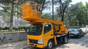 ამწე კალათა თბილისში გამოძახებით